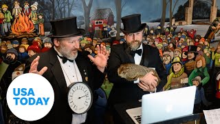 135th Groundhog Day celebration  USA Today [upl. by Ajar]