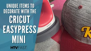 Best Ways to Use the Cricut Mini Easypress 1 How to Heat Press Hats [upl. by Nyledam]