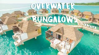 Overwater Bungalows Jamaica  Sandals South Coast Room Tour [upl. by Vinia]