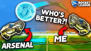 I CHALLENGED ARSENAL TO SEE WHOS THE BETTER HEATSEEKER PLAYER [upl. by Ellesig]