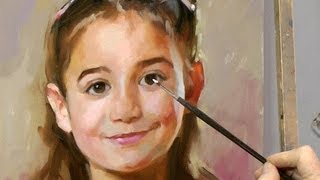 Learn how to paint a portrait by Ben Lustenhouwer [upl. by Arihaj]