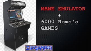 Mame Emulator  6000 roms [upl. by Accissej81]