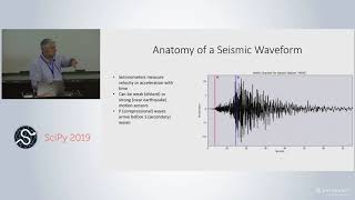 Python in Seismology at the National Earthquake Information Center  SciPy 2019  Hearne [upl. by Yanffit]