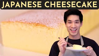 The FLUFFIEST Japanese Cheesecake Recipe UNCLE TETSU  Soft amp Light Dessert  Danlicious [upl. by Ber]