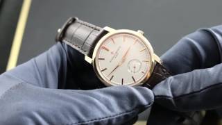 Vacheron Constantin Traditionnelle Small Seconds 82172000R9382 Showcase Review [upl. by Ivets898]