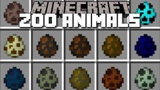 Minecraft ZOO ANIMALS MOD  PLAY WITH LOADS OF MOBS Minecraft [upl. by Noinatrad708]