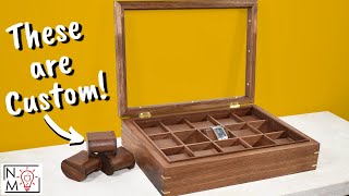 Making a Watch Collection Display Case  Custom Watch Holders [upl. by Elle185]