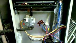 1992 Nordyne Intertherm Gas Furnace Ignition [upl. by Schurman]