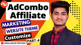 AdCombo Affiliate Marketing Website Theme Customize 2022 PART  04 এফিলিয়েট মার্কেটিং টিউটোরিয়াল [upl. by Siramaj396]