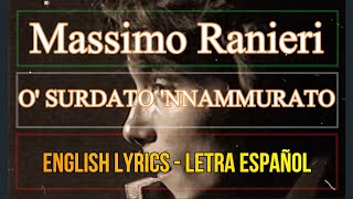 O SURDATO NNAMMURATO  Massimo Ranieri 1964 Letra Español English Lyrics Napoletano Italiano [upl. by Tap838]