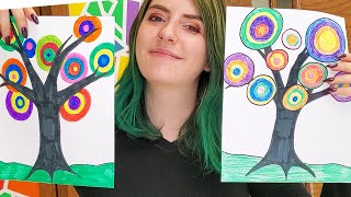 Lets Draw Kandinsky Trees [upl. by Aneala641]