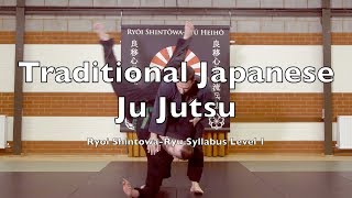 54 JuJutsu Techniques  Self Defence Syllabus  Traditional Japanese Ju Jutsu Ryu [upl. by Kikelia333]