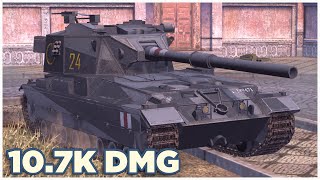 FV215b 183 • 107K DMG • 6 KILLS • WoT Blitz [upl. by Kosel492]