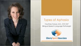 Types of Aphasia [upl. by Buiron842]