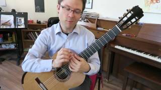 Lesson Easy Greensleeves for Classical Guitar [upl. by Peirce123]