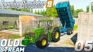 DÉBUT DE LENSILAGE  5  Farming Simulator 19 [upl. by Natrav]