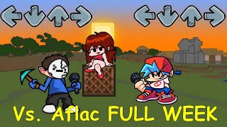 VS Aflac FULL WEEK AFLAC  REMATCH WEEKS  Friday Night Funkin Mod [upl. by Euqinomahs]