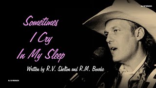 Ricky Van Shelton  Sometimes I Cry In My Sleep 1988 [upl. by Anola]