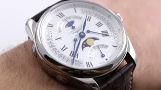 Longines Master Quadruple Retrograde L27394713 Luxury Watch Review [upl. by Tamah]