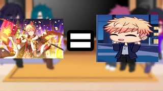 TMF reacts to Jake as Tsukasa Tenma  Auwarning in description  flowers  drake [upl. by Joycelin922]