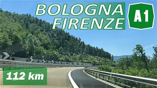 A1  BOLOGNA  FIRENZE  Autostrada del Sole [upl. by Oahc123]