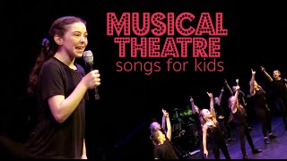 MUSICAL THEATRE SONGS FOR KIDS  by Spirit YPC [upl. by Yate]