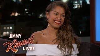 Antonia Thomas on The Good Doctor Scrotal Recall amp Tortoises [upl. by Nnaj]