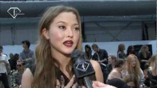 NY FW SS 10  ALEXANDER WANG FRONT ROW  FashionTV  FTVcom [upl. by Tawsha]