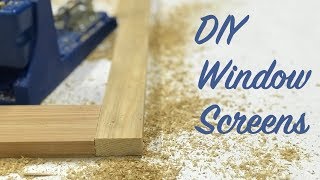 DIY Window Screens [upl. by Azaleah]