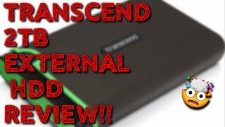 Transcend StoreJet 25M3 2TB HDD Unboxing  Transcend external hard drive [upl. by Nikos]