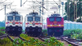 22 HIGH SPEED TRAIN VIDEOS In 10 Minutes Indian Railways TRAINS [upl. by Auqinom388]