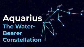 How to Find Aquarius the Waterbearer Constellation of the Zodiac [upl. by Dugald]