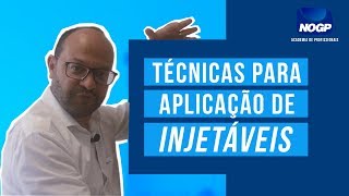 TÉCNICA PARA APLICAÇÃO DE INJETÁVEIS [upl. by Gallager519]