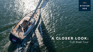 A Closer Look Oyster 885 Full Boat Tour  Oyster Yachts [upl. by Alket]