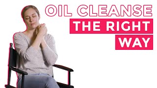 How To Oil Cleanse  The Oil Cleansing Method with Britta Plug [upl. by Roath]