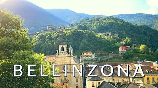 Bellinzona Switzerland  The city of three magnificent castles [upl. by Daisi]