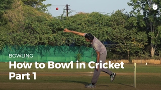 How to Bowl in Cricket  Part 1  Cricket [upl. by Dnalevelc]