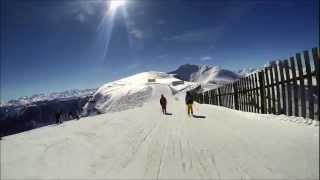 Skiing Kitzbühel  First Person View of run 56 Schwarzkogel [upl. by Rutger]