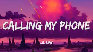 Lil Tjay  Calling My Phone Lyrics [upl. by Attirehs]