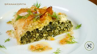 Spanakopita  Greek Spinach Pie – Bruno Albouze – THE REAL DEAL [upl. by Trenton]