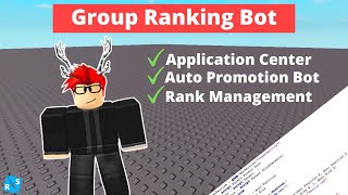 Roblox Scripting Tutorial How to Script a Group Ranking Bot [upl. by Publus]