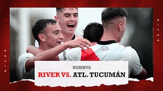 River vs Atlético Tucumán Reserva  EN VIVO [upl. by Saunder]