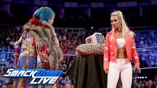 Asuka crashes Carmellas Royal Mellabration SmackDown LIVE May 15 2018 [upl. by Eraste265]