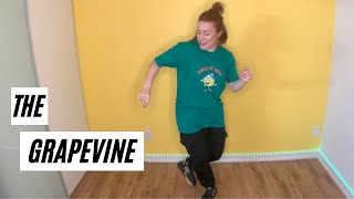 The GRAPEVINE  Minute Moves  Move Tutorial  How To Dance  Groove Basics  Dance At Home [upl. by Barsky480]