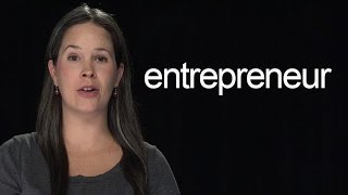 How to Say Entrepreneur – American English [upl. by Aila]