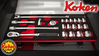 Koken 4285Z Socket Set Unboxing [upl. by Depoliti]