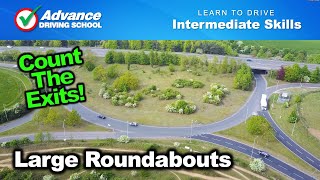 Large Roundabouts  Learn to drive Intermediate skills [upl. by Yevad654]