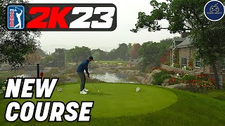 NEW COURSE Tingle Creek England in PGA TOUR 2K23 [upl. by Auhsej96]