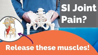 Sacroiliac SI Joint Pain amp Tight Hip Flexors [upl. by Carlick129]