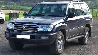 Toyota Land Cruiser 100 Series 42 Turbo Diesel SOUND [upl. by Nylazor496]